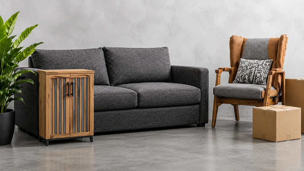 Single furniture & larger goods